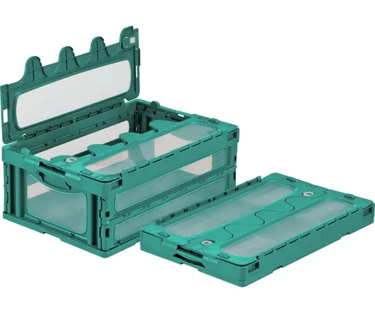 67-7113-09 Folding Container C-55B Green/Transparent 55908000GR608TM