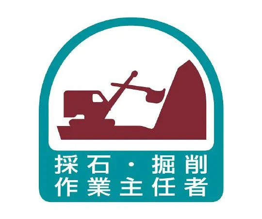 62-6145-43 Helmet Sticker Operations Chief of Quarrying and Excavating Operations 851-20