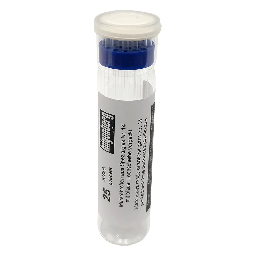 3-9358-01 X-Ray Analysis Capillary Mark Tube (Lindeman Glass) 25 Pieces 4007401