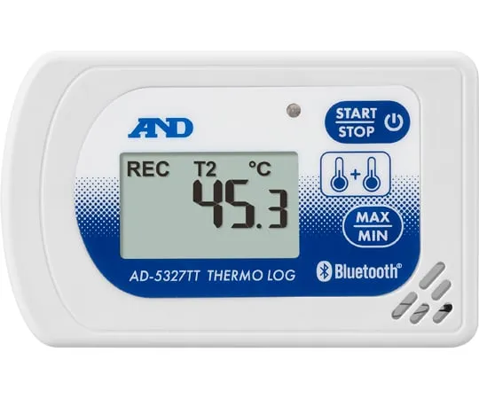 65-3904-50 BLE Temperature 2ch Data Logger with General (ISO) Calibration (Inspection Report + Tresability System Diagram) AD5327TT-00A00