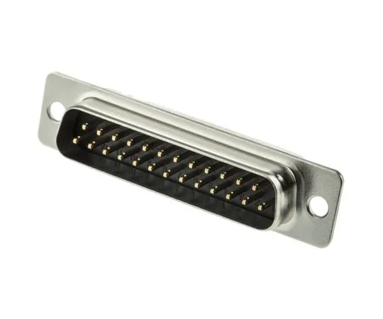 63-4887-84 Hirose HD Series Cable Mount, 25 Pin D-sub Connector Plug, Shell Size B HDBB-25P(05)