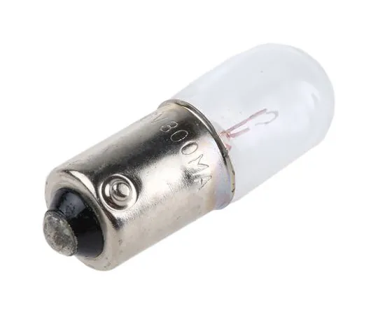 63-4918-57 BA9s Indicator Light, Clear, 6 V, 300 mA, 10000h 655-9003