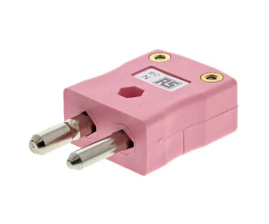 63-4799-21 RS PRO IEC Standard In-Line Plug Connector for use with Type N Thermocouple Type N, Standard 456-0017