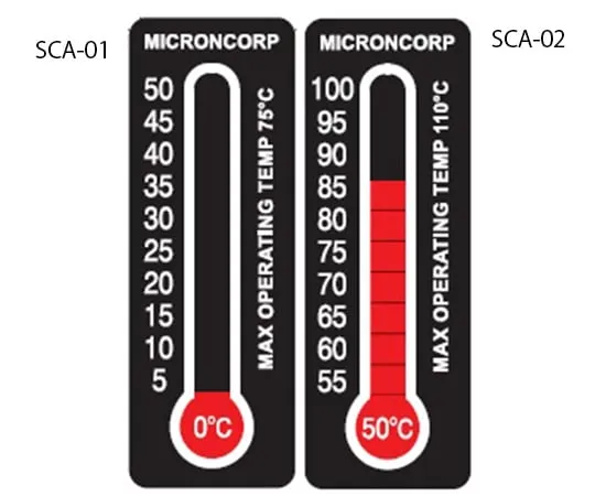 65-3676-05 Single Color Temperature Monitoring Label (Reversible) SCA-01 SCA-01