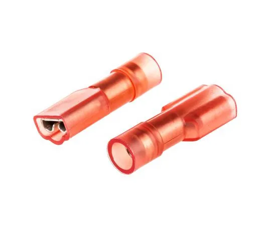 63-4750-63 RS PRO Red Insulated Crimp Receptacle, 4.75 x 0.8mm, 0.5mm² to 1.5mm², 22AWG to 16AWG, Tin Plated 267-4293