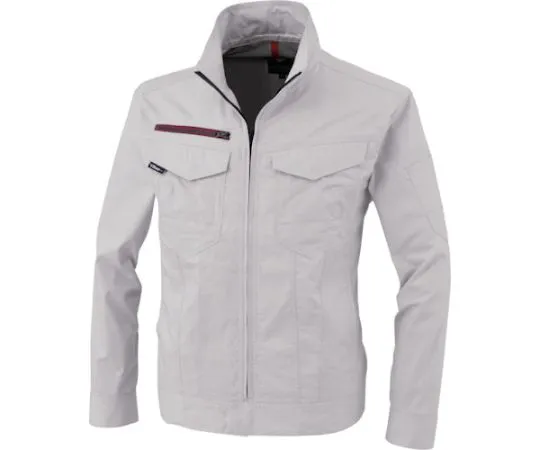 65-8400-28 Long Sleeve Blouson Silver Gray 3L 1754-22-3L