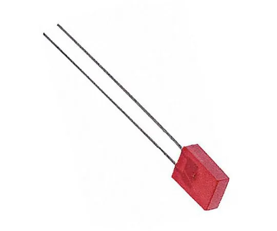 63-4744-24 2.25 V Red LED Rectangular Through Hole, Kingbright L-383HDT L-383HDT