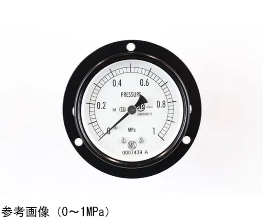 65-4272-26-20 Regular Pressure Gauge (Φ60) Embedded D Frame (Mounting Hole) with 0.1 MPa Inspection Certificate for Steam AA15-221