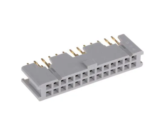 63-4834-75 3M 8500 Series 2.54mm Pitch 26 Way 2 Row Straight PCB Socket, Through Hole, Solder Termination 8526-4500PL