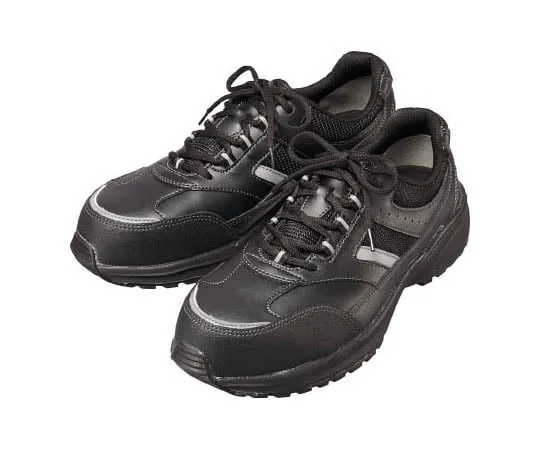 67-3127-76 JSAA Class B Certified Pierce Prevention Plate/Sneakers with Toe Box Black 22.0 cm SL603P-5-BK-22.0