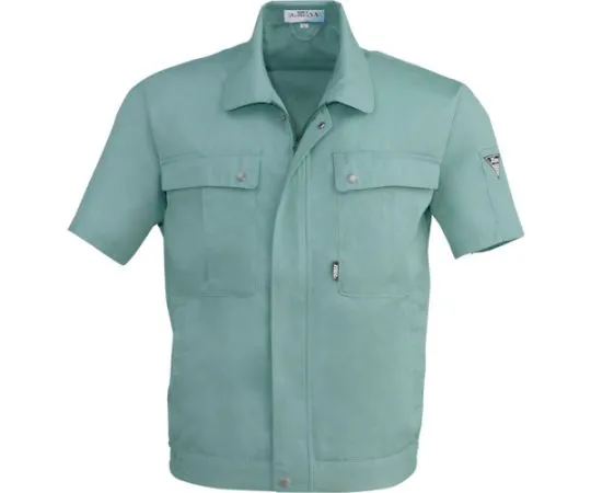 65-8520-64 Short Sleeve Blouson Green 3L 9210-60-3L