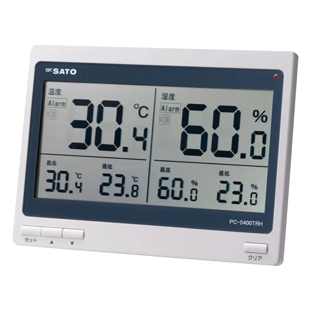 2-3507-01-20　［Discontinued］Digital Thermo-Hygrometer with Calibration Certificate　PC-5400TRH