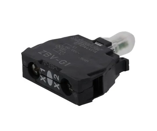 63-4889-74 Schneider Electric Harmony XB Light Block LED White 110 → 120 V Screw terminal ZBVG1