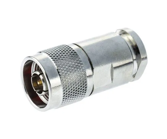 63-4873-74 RS Pro 50Ω Straight Cable Mount N Type Connector, Plug, Solder Termination, 0 → 10GHz, URM 67 546-2469