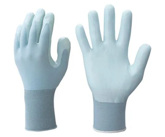 67-6859-20 Nitrile Rubber Unlined Gloves No265 Perfect Unlined Back Strong Long Blue L Size NO265-LB