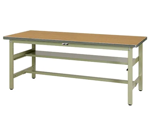 61-3749-32　［Discontinued］Work Table 300 Series with Intermediate Shelf H740mm　SWP-660S1-MG