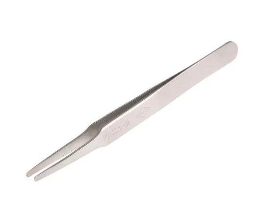63-4799-59 Erem by Weller 120 mm, Anti-Magnetic Stainless Steel, Straight; Flat; Rounded, Anti-Acid Tweezers 2ASASL