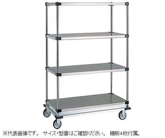 1-4588-02 Solid ERECTA Shelf Wiith Dolly 1861 x 663 x 2075mm LSS1820SET