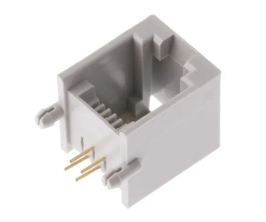 63-4765-69 RS Pro 6P4C Way Right Angle PCB Mount RJ11 Socket 331-6409