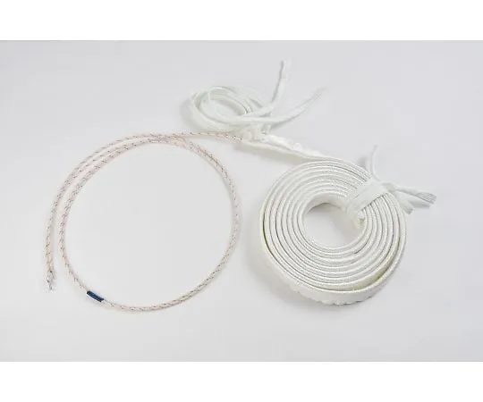 64-3427-60 Silica Glass Ribbon Heater 100V 400W 20mm x 2000mm Lead Wire 1m SRB100-400-20-2000