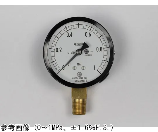 65-4278-42-20 Normal Pressure Gauge (Φ75) Vertical A Frame for Steam with 0.16 MPa Inspection Certificate AC20-181