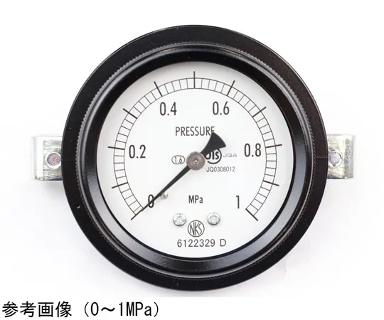 65-4293-74 Sealed Pressure Gauge (60Φ) Recessed D Frame (Mounting Bracket) 0.1 MPa BA15-171