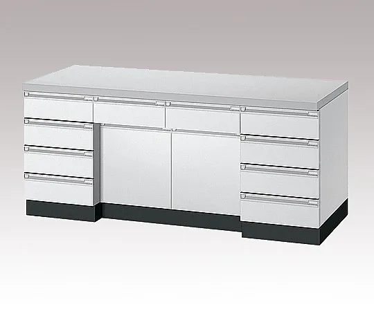 3-1280-01　［Discontinued］Side Laboratory Bench White Type 1800 x 750 x 850　SQA-1800W