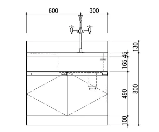 3-1287-11 Sink (White) DWE-975 DWE-900W