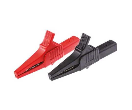 63-4844-76 Multi Contact Crocodile Clip, 32A, Black, Red 99.00077
