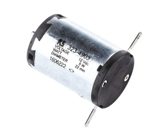 63-4764-34 Maxon Brushed DC Motor, 5 W, 18 V dc, 6.25 mNm, 9970 rpm, 2mm Shaft Diameter 110124