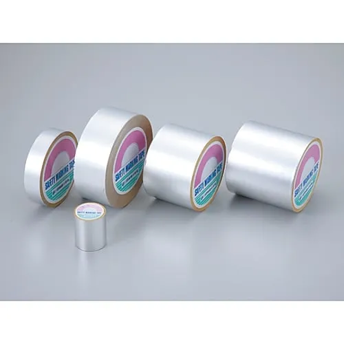 61-3419-69 Aluminum Adhesive Tape AH-137 100mm Width x 20m x 0.05mm Brushed Surface 190137