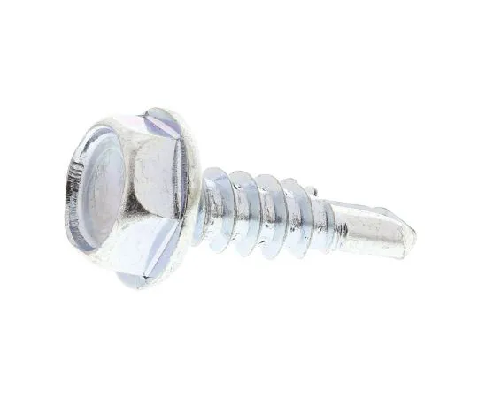 63-4875-12 RS PRO Bright Zinc Plated Steel Self Drilling Screw M4.8 x 16mm Long 546-5834
