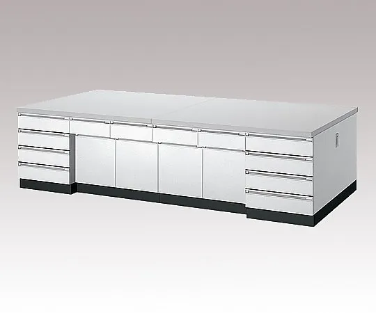 3-1278-01　［Discontinued］Central Laboratory Bench White Type 1800 x 1200 x 850　SAO-1812W