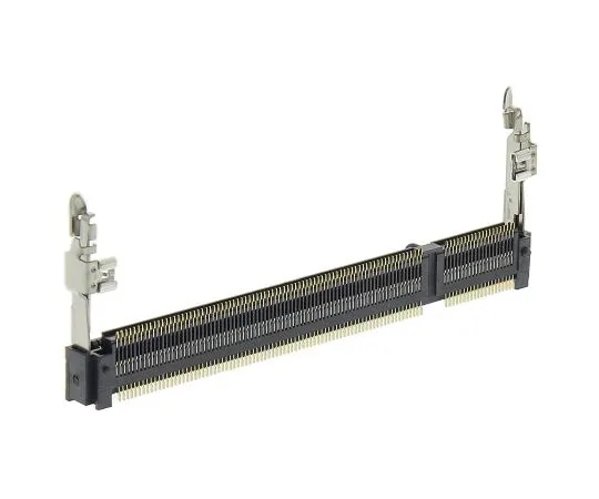 63-4867-86 TE Connectivity 0.6mm Pitch 200 Way, Right Angle SMT Mount DDR2 DIMM Socket ,1.8 V 1473005-4