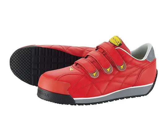 3-8471-01　［Discontinued］Safety Shoes (Water Repellent) Red 23cm　IB-33 23.0cm