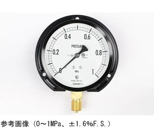 65-4287-61-20 Normal Pressure Gauge (Φ100) Vertical B Frame for Vibration Resistance with 0.16 MPa Inspection Certificate AE20-231