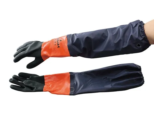 3-8761-01　［Discontinued］Coldproof Gloves With Arm Cover 620mm M