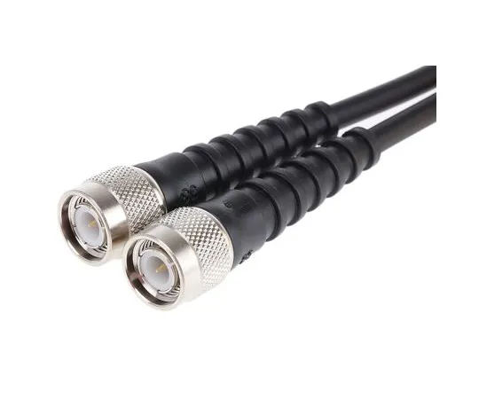 63-4858-22 RS PRO Black Coaxial Cable, 50 Ω 526-0500