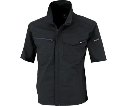 65-8387-09 TC Stretch Short Sleeve Blouson Black 3L 1711-90-3L