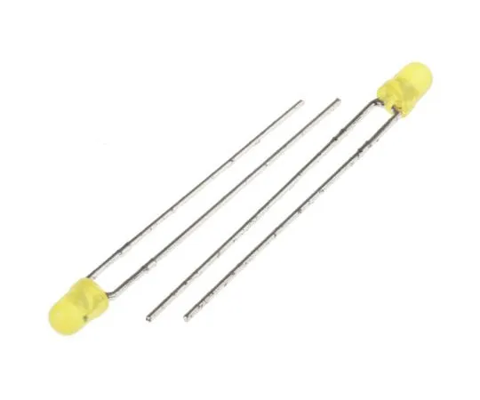 63-4738-56 6 V Yellow LED 3mm Through Hole, Kingbright L-934YD-5V L-934YD-5V