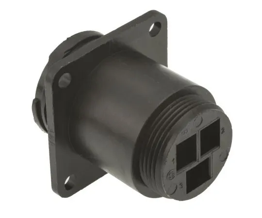63-4734-01 TE Connectivity CPC Series 3 Series Panel Mount Housing, 3 contacts Socket 206425-1