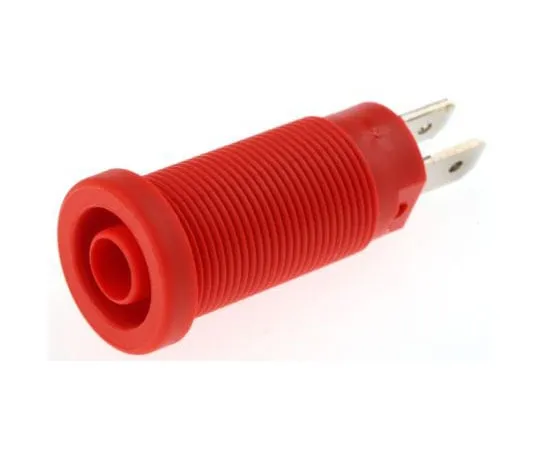 63-4737-39 Red double contact shrouded socket,4mm 66.9131-22