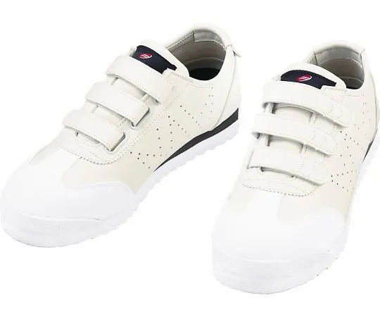 64-0987-95 Safety Shoes Velcro White 22.0 cm S4172
