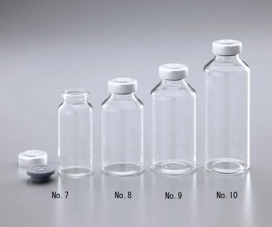 1-8524-01 Wide-Mouth Vial Bottle NO.7 50mL 50 Pieces No.7