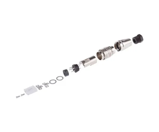 63-4698-54 Amphenol C 091 D Series, 4 Pole Din Plug Plug, 5A, 300 V ac/dc IP67, Screw On C09131H0041002