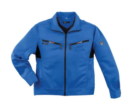 65-8378-88 Long Sleeve Blouson Royal Blue 3L 1670-46-3L
