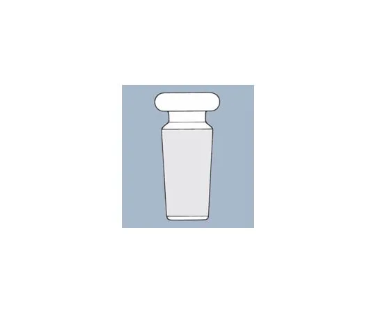 61-9730-93 Standard Ground Joint Stopper (Hollow Flat Plug) TS15/25 7570F-STOPER15/25