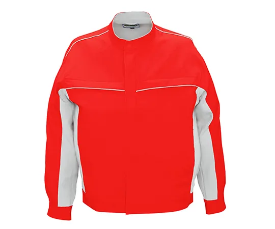 63-1785-21 Long Sleeve Jacket Red x Silver Gray 2626-46-S