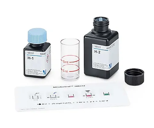 61-0304-42 M Color Test(TM) Total Hardness Test Measurement Principle: Titration Analysis (Using Dropping Bottle) Aquamerck(R) 108312 200Tests 1.08312.0001