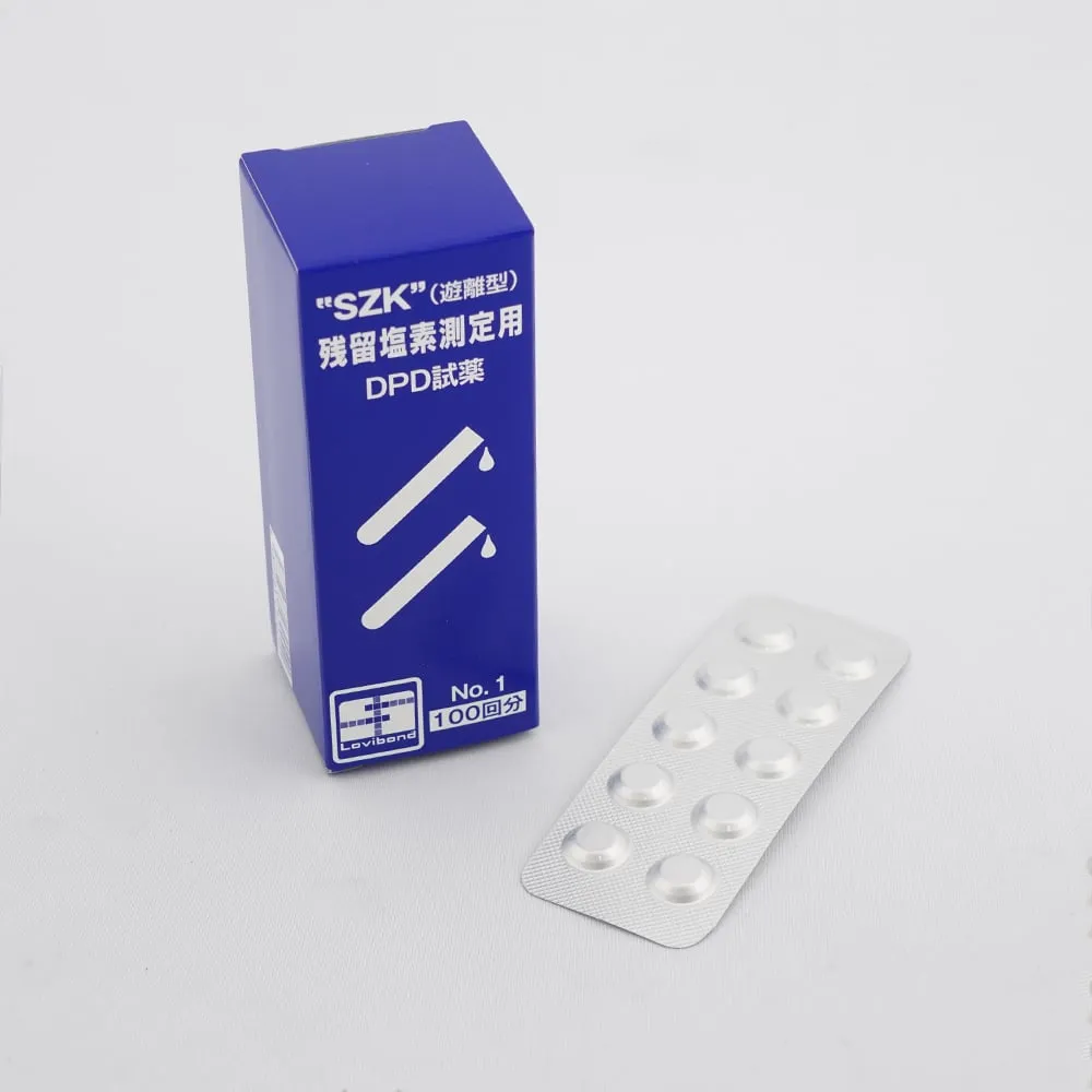 8-9946-02 Reagent For Measuring Residual Chlorine (DPD Tablet) No.1 Rapid 100 Tablets No.1rapid